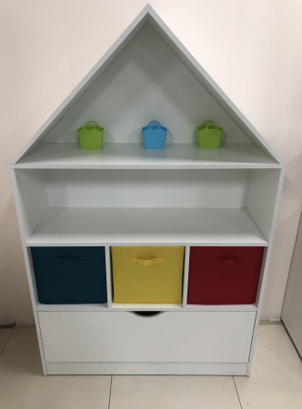 Стеллаж детский Домик-1 от Династия Kids