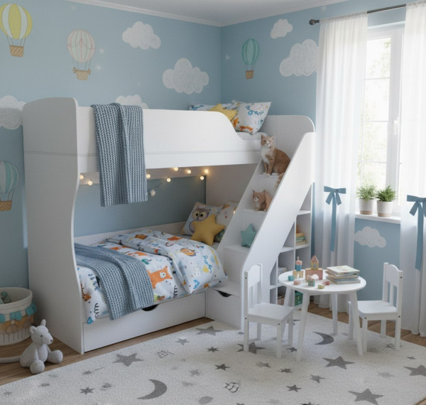 Двухъярусная кровать 180х80 Умка-2 