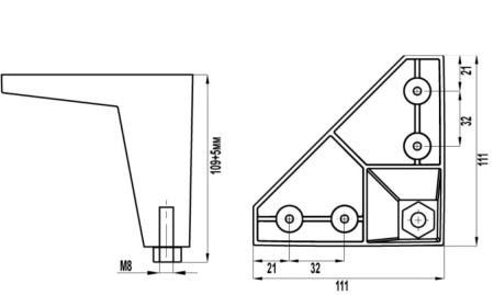 Тумба-комод Вест-3 (ширина 1200 мм) от Династия Kids
