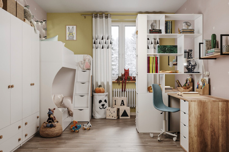 Кровать двухъярусная 200х90 Умка-3  от Династия Kids