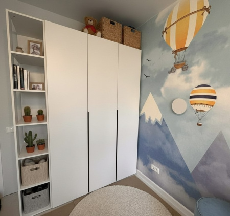 Шкаф 2-х дверный коллекции Брайт  от Династия Kids