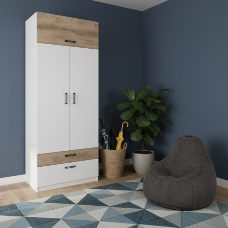 Шкаф коллекции Твой Стиль New (гл. 550 мм) без принта от Династия Kids