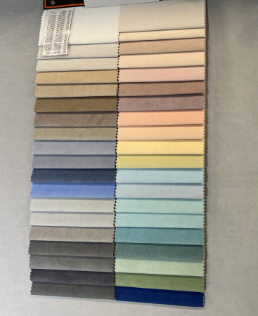 Угловая кровать Слайт Полоса 80х190 (правая/левая). Велюр Тедди 324 от Династия Kids