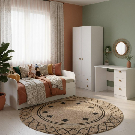 Стол 1000 мм коллекции Умка NEW (ручки - дуб) от Династия Kids