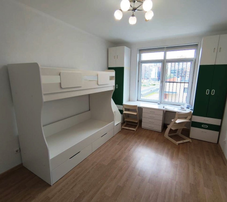 Кровать 2-х ярусная МИА (цвета разные) 180х80 от Династия Kids