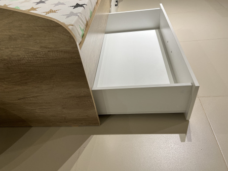 Кровать коллекции Твой Стиль New 200х120 (прямая спинка) от Династия Kids